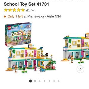 Brand new Lego 41731 Heartlake International School!
